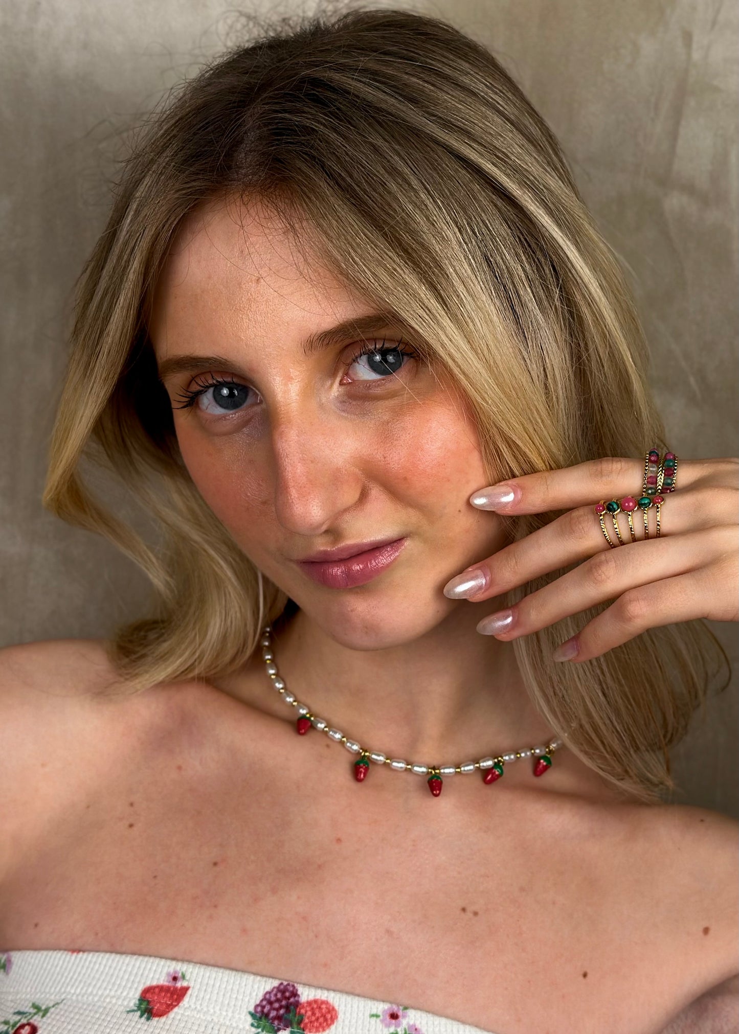 Collier Strawberry