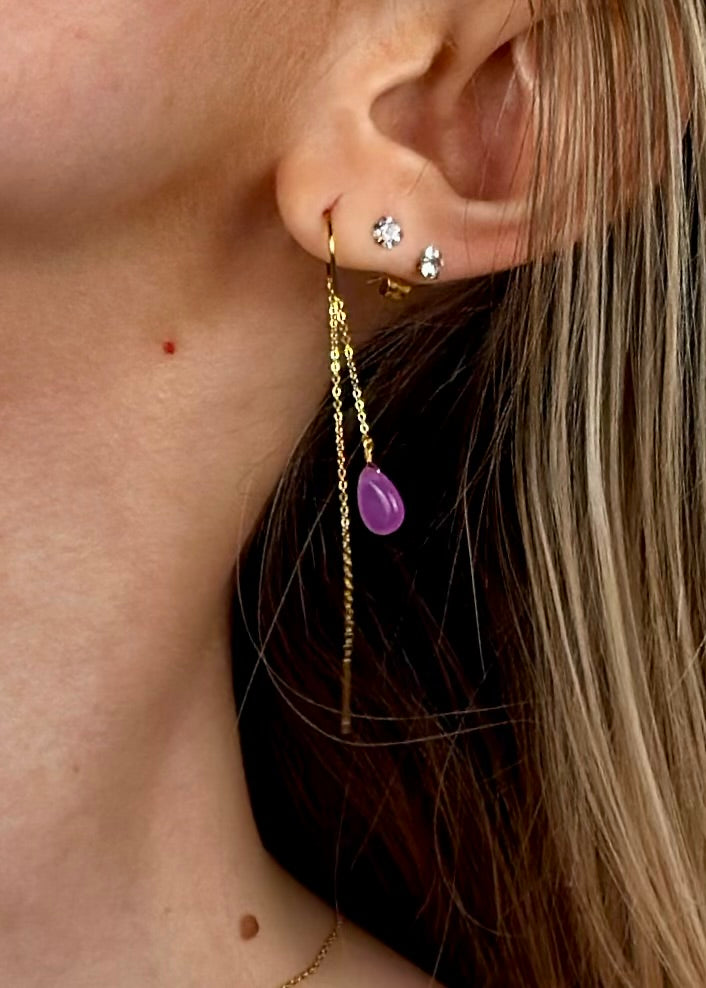 Boucles d’oreilles Pluie