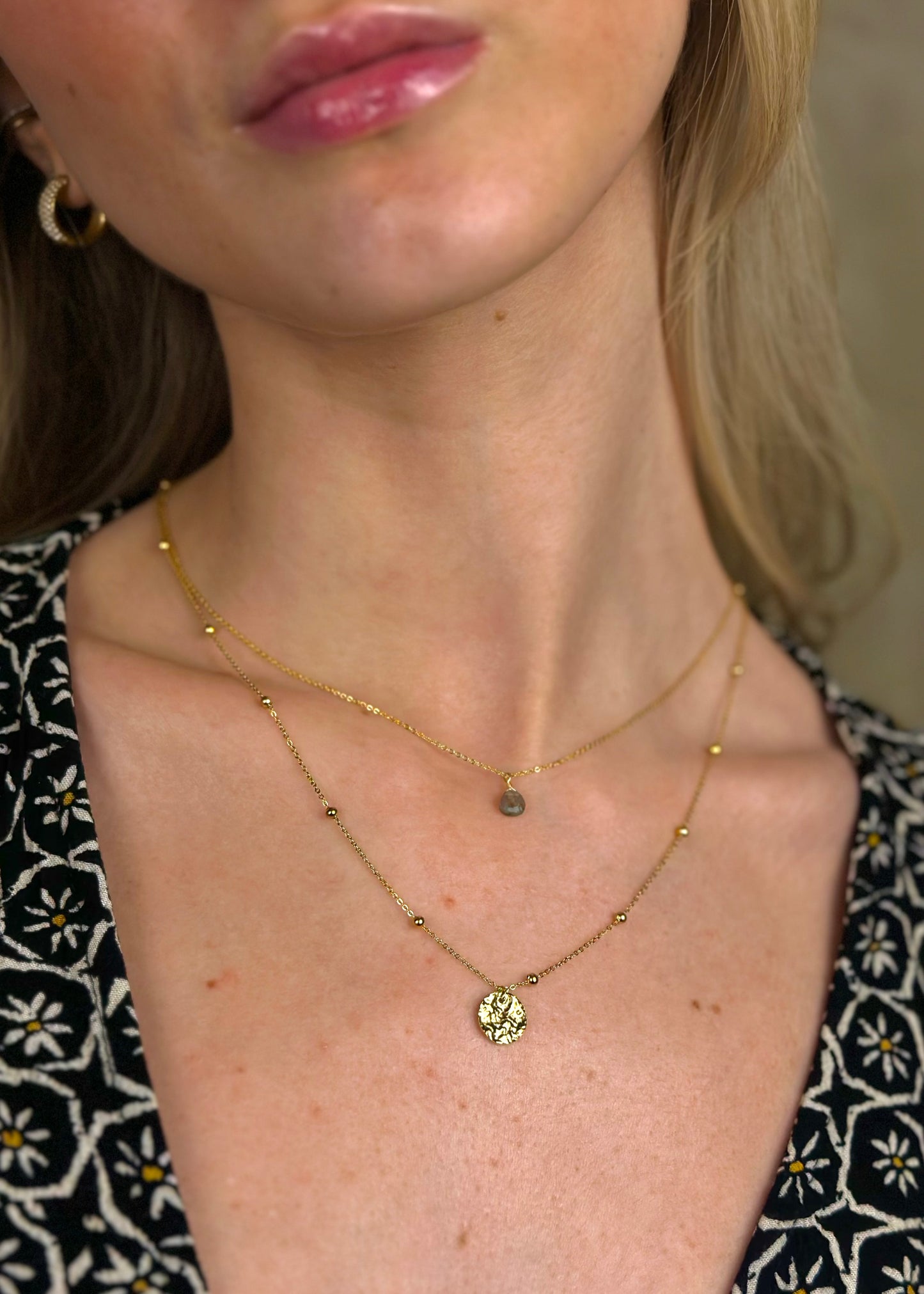Collier double Passion