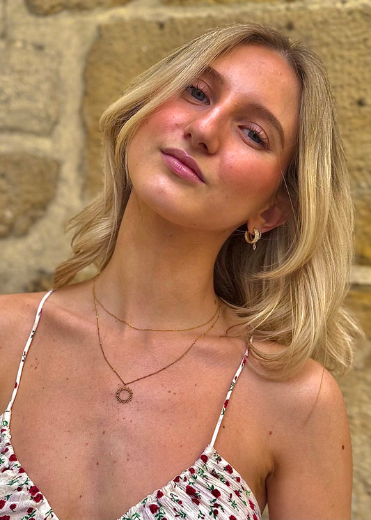 Collier double Anelya