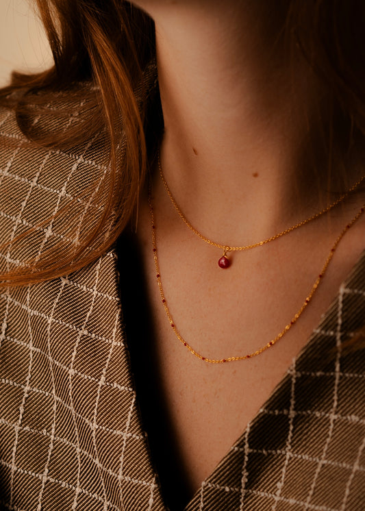 Collier double Bloom
